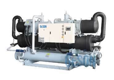 GESON water-cooled screw chiller with shell-and-tube heat exchangers